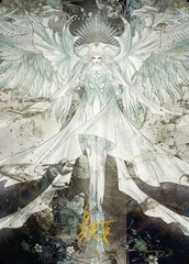 Hydaelyn, the Mothercrystal (34/53) Art Card - Gold-Stamped Signature